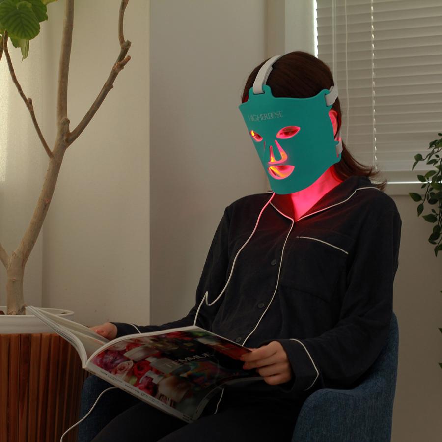 正規代理店】赤色LED 美顔器 赤外線 美容マスク HIGHERDOSE 正規代理店】赤色LED 美顔器 赤外線 美容マスク HIGHERDOSE