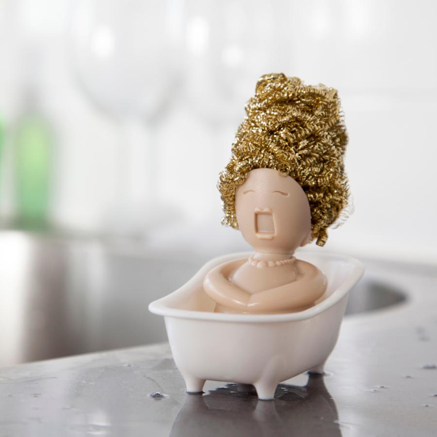 キッチン用品　両手鍋　ステンレスボトル　ディッシュラック　マグカップ　耐熱皿　保存袋　スポンジ　お箸　 PELEGDESIGN（ペレグデザイン） キッチン スポンジ ホルダー 収納