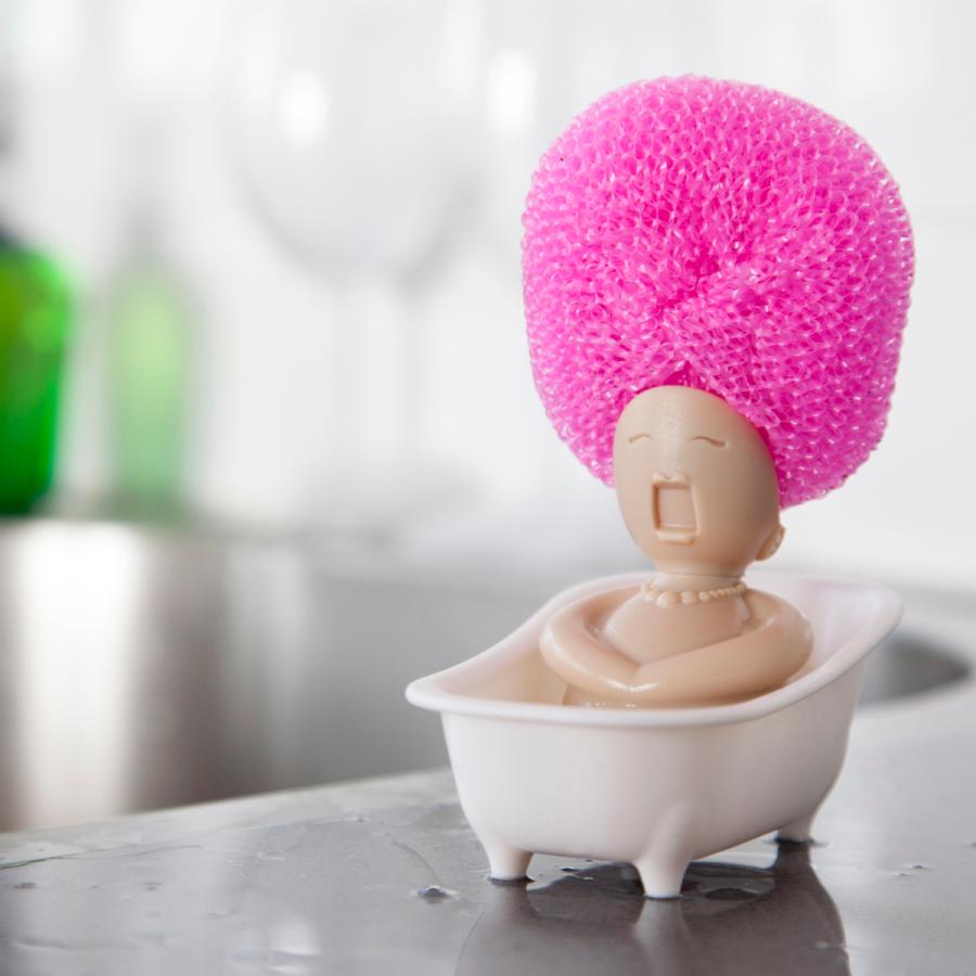 税込 キッチン スポンジ ホルダー 収納 プレゼント たわし 金たわし シンク Pelegdesign ペレグデザイン ディッシュスクラバーホルダー ソープオペラ Kk Discoversvg Com