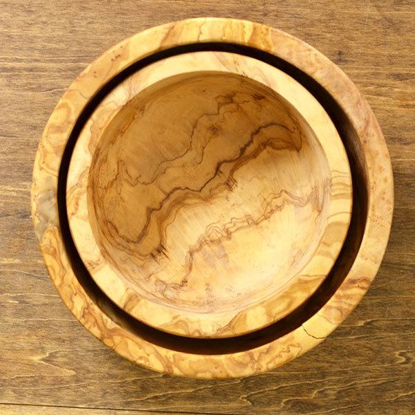 オリーブウッド サラダボウル 深型 Φ17cm olive オリーブの木 キッチン