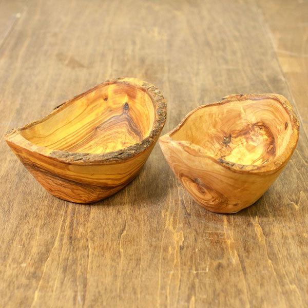 オリーブウッド ボウル 8.5×14cm olive アウトドア OUTDOOR 食器 オリーブの木 キッチンツール wood