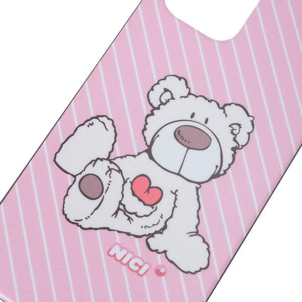 iPhone 背面型ケース 12/12 Pro ホワイトベア NICI ニキ iPhone12