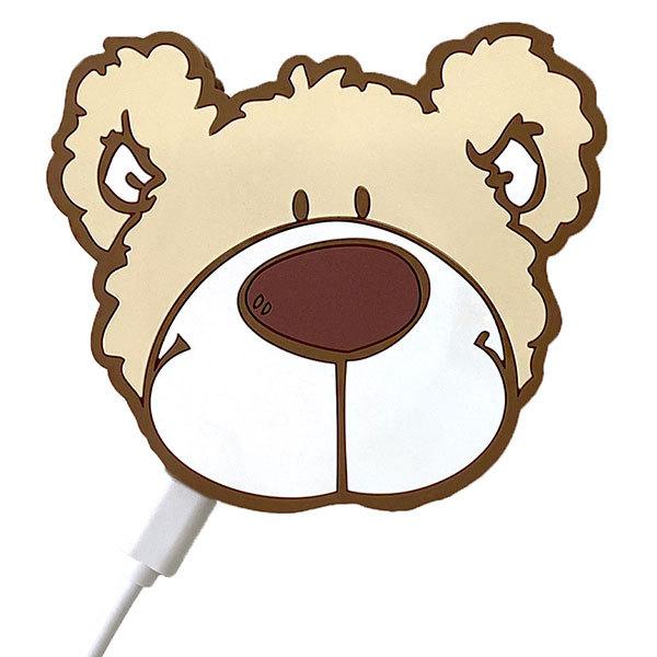 ワイヤレス充電器 ワイヤレスチャージャー ベア ブラウン Nici ニキ ドイツ 動物 充電器 充電 ワイヤレス 置く かわいい ギフト Entre Square Paypayモール店 通販 Paypayモール