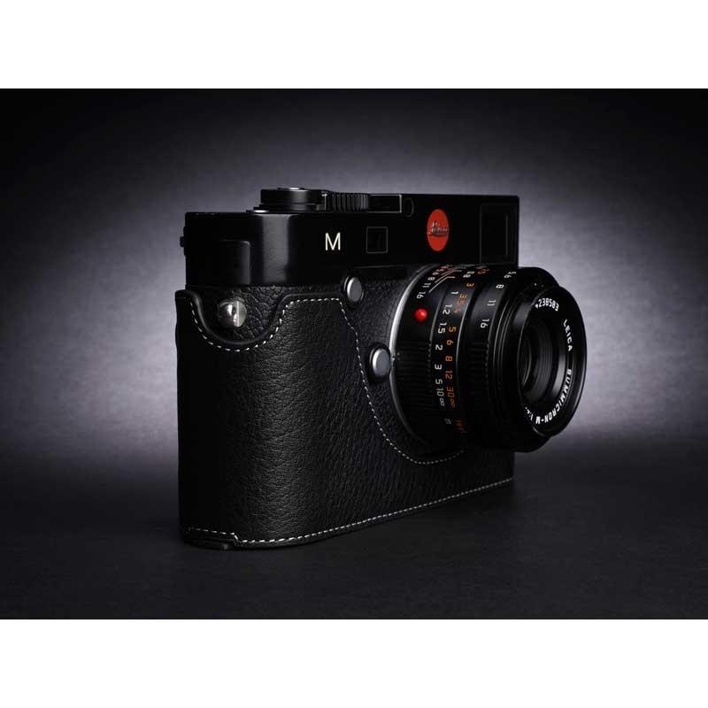 TP Original Leica M (Typ 240/262/246) 専用 レザー カメラケース Black ブラック おしゃれ 速写ケース TB06M-BK｜enu-shouten｜02