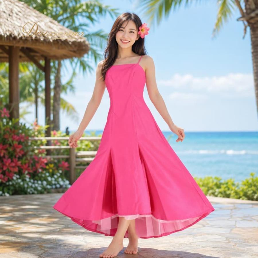 ☆ ALOHA STANDARD アロハ ハワイアン フラダンス衣装 ワンピース フラダンス 衣装 ALOHA STANDARDS アロハスタンダード ワンピース