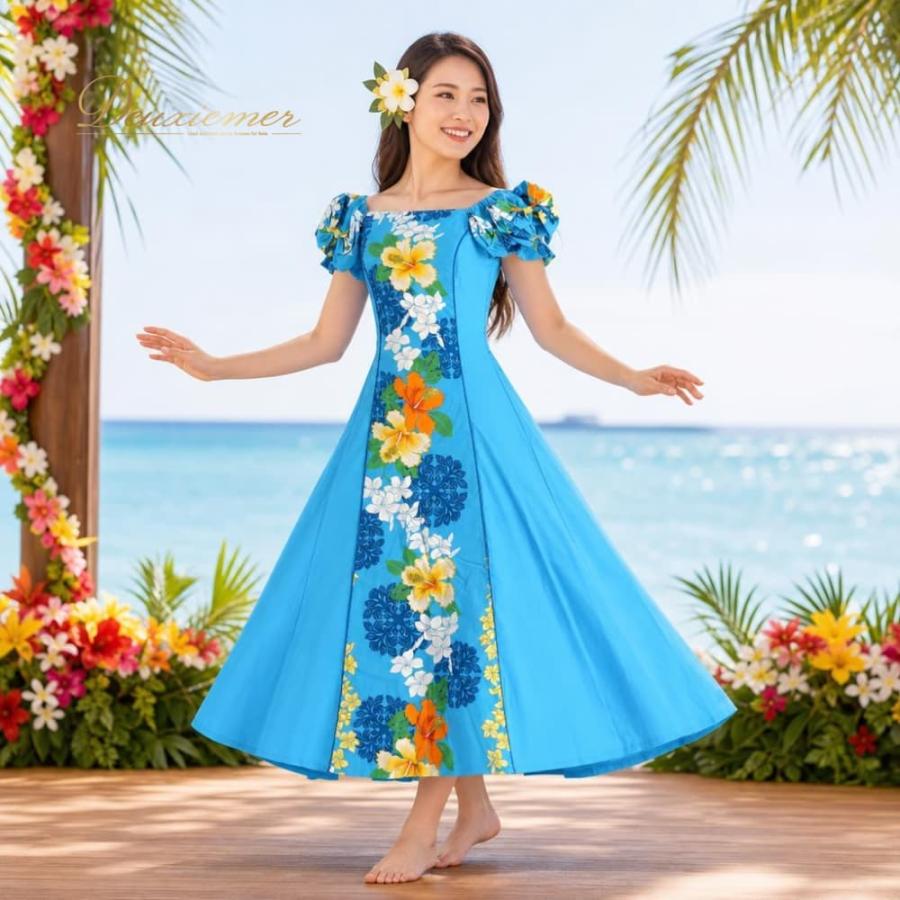 フラダンス 衣装 ALOHA STANDARDS アロハスタンダード ワンピース
