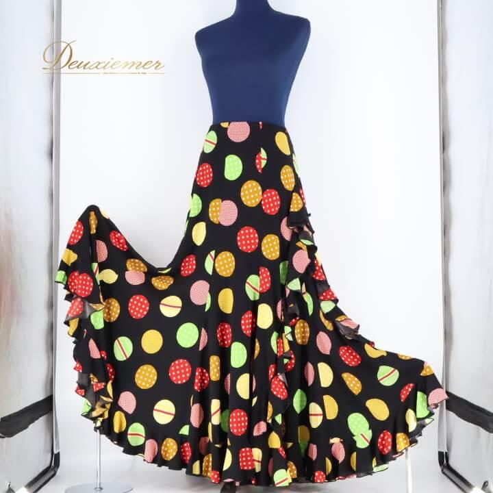 中古】SONIA JOHNES ソニアジョーンズ フラメンコ 衣装 ファルダ