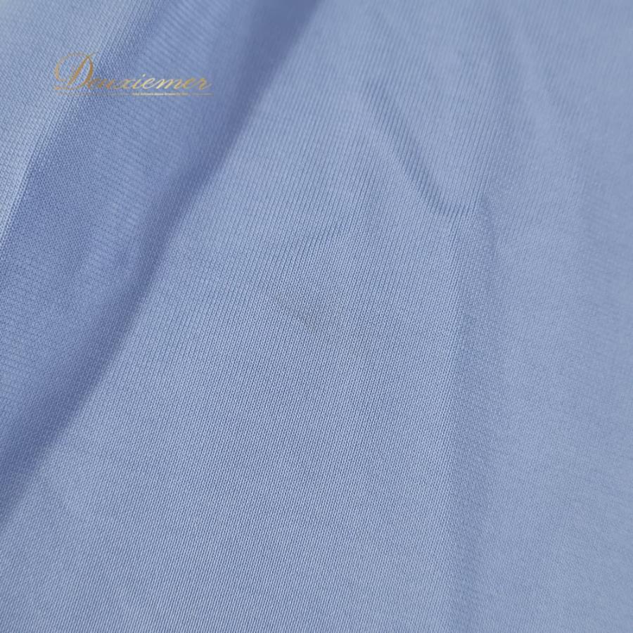 中古 Chacott チャコット 社交ダンス 衣装 日本製 ドレス スタンダード ホワイト系 ブルー系 ゴールド系 水色 フリル レース 花柄 お洒落 高級感 上品 綺…_12