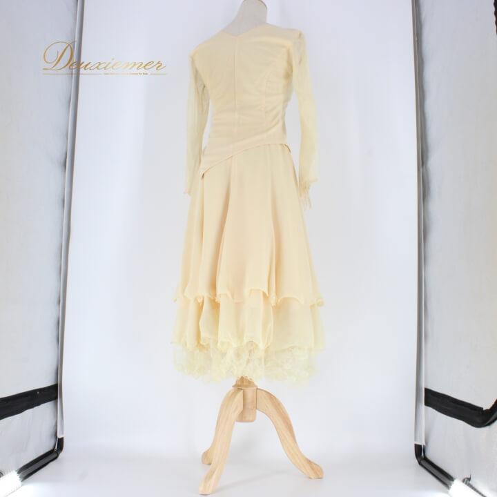 中古 PAPILLON パピヨン 社交ダンス 衣装 スタンダード 上下セット