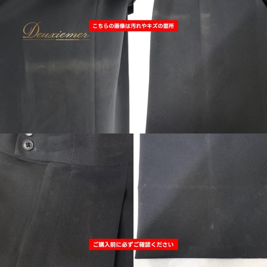 Shogo Sekine×LeSportsac - 人付き合い社交ダンス 御召しもの Sekine セキネ 背広 標準尺度 上衣 スラックス ズボン 黒いこと系 黒 無地 成人男性 メンズ 大きめ