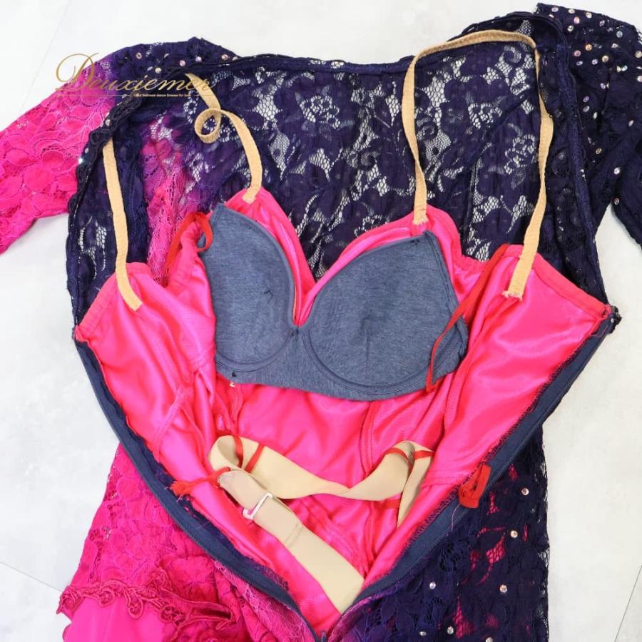 Sekine セキネ 社交ダンス ドレス 衣装 スタンダード 11号 花柄 中古 Sekine セキネ 社交ダンス 衣装 ドレス ワンピース スタンダード