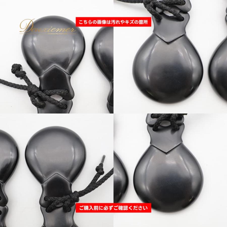 フラメンコ 小物 パリージョ カスタネット ブラック系 HERNANDEZ 楽器