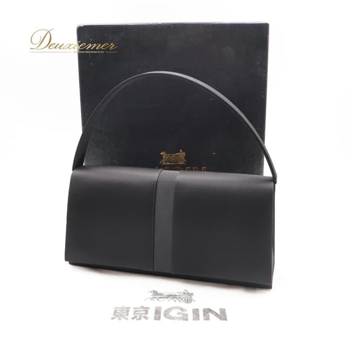 新品未使用　東京イギン フォーマルバッグ ハンドバッグ ブラック ビーズ TOKYO IGIN（東京イギン） 中古TOKYO IGIN レディース フォーマル