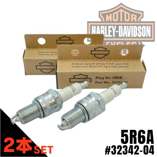 HARLEYDAVIDSON (ハーレーダビッドソン) スパークプラグ 5R6A No.3234204 【2本セット】 3234204