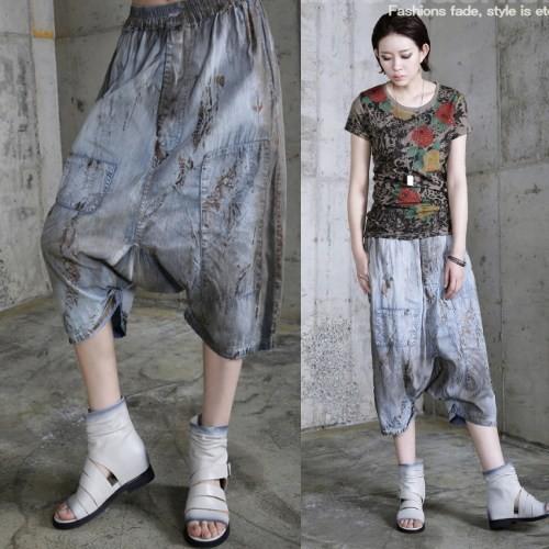 サルエルパンツ パンツ ウエストゴム ウォッシングカラー 春 16 モード系 個性的 レディースファッション Drrayyoong Com Au