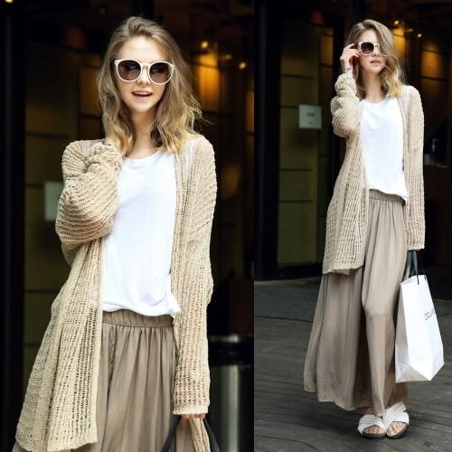カーディガン ざっくり サマーニット カーディガン 15 春夏 新作 レディース Ch レディース 婦人服の Envylook 通販 Yahoo ショッピング