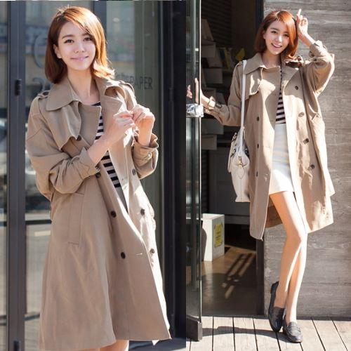 新品登場 春 14 シンプル ロング丈 トレンチコート レディースファッション 通販 新作 レディース Ss コート アウター Www Maisercher Lu