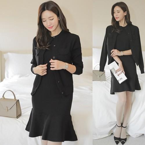 品質一番の 40代 30代 通勤 無地 きれいめ ニット セット カーディガン レディース ワンピース 無地 きれいめ ニット セット カーディガン ワンピース 50代 グレー 黒 秋 上品 高級感 女性 ファッション フォーマル ワンピース チュニック Funmathclub Com
