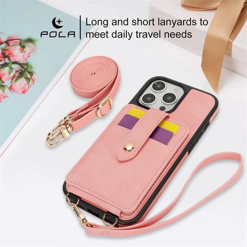 iphone16pro カード入れ付きケース ミラー付 iphone16 16plus iphone16promax ケース ショルダー 肩掛け iphone15 ケース ストラップ付き 15pro 15promax ケース |  | 15