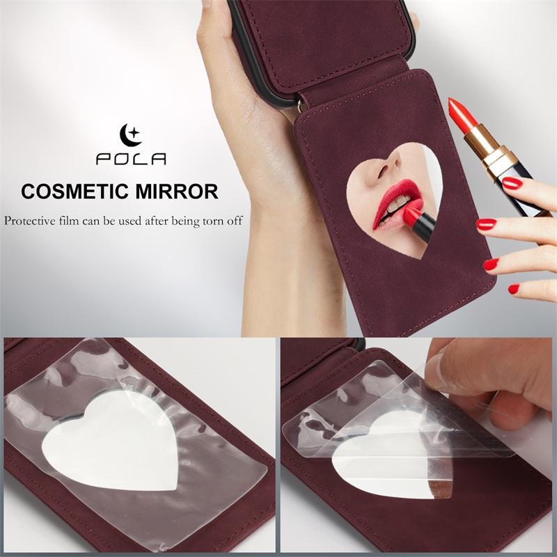 iphone16pro カード入れ付きケース ミラー付 iphone16 16plus iphone16promax ケース ショルダー 肩掛け iphone15 ケース ストラップ付き 15pro 15promax ケース |  | 02