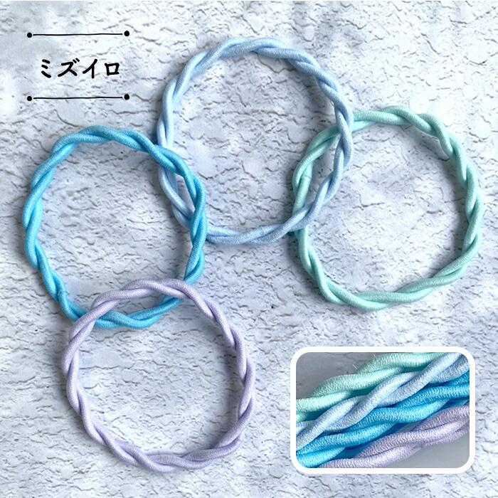 nicott（ニコット） ヘアゴム ミラクルヘアリング 4本セット ヘア