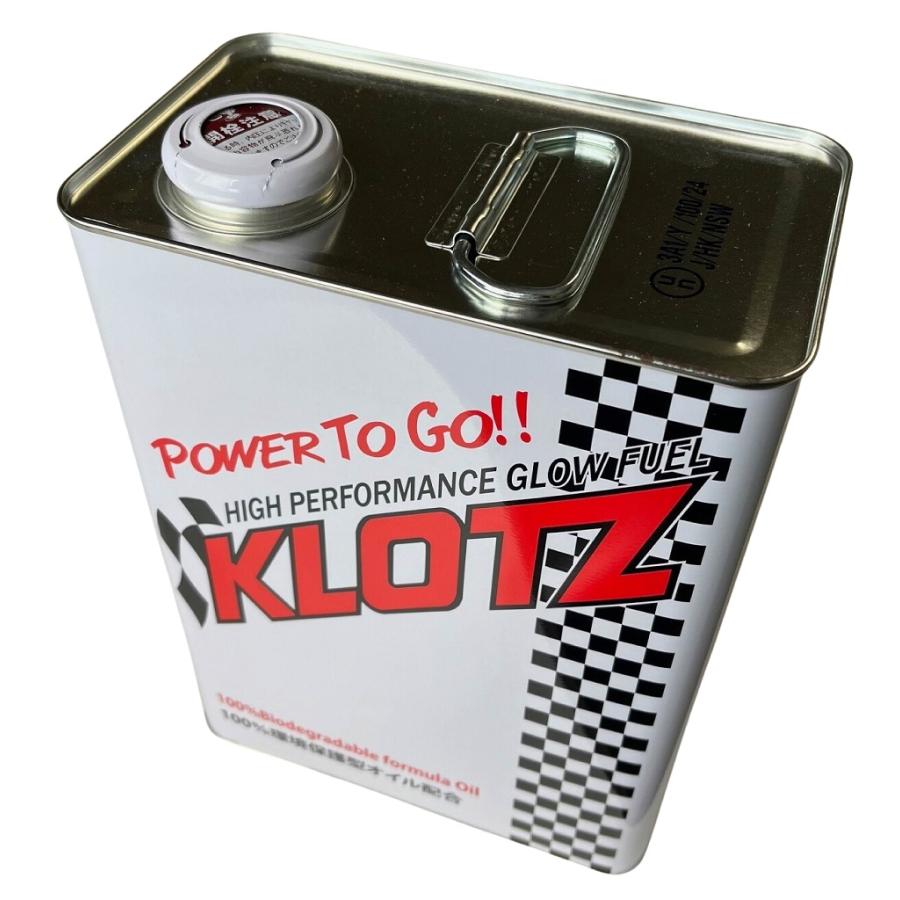 KLOTZ グロー燃料 レッドスペシャル20-20 4L : ENYA DIRECT ヤフー店