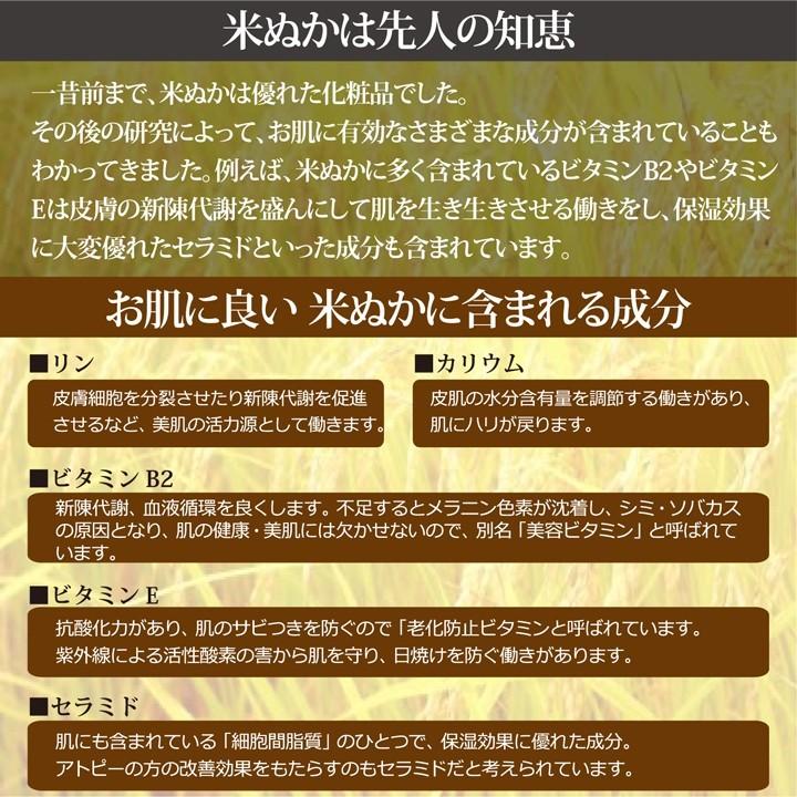 米ぬか酵素 詰替 ボディウォッシュ 115g×2袋 みんなでみらいを 100% 無添加 糠 オーガニック 「グータンヌーボ2」「やすとものどこいこ!?」紹介｜enya2525｜04