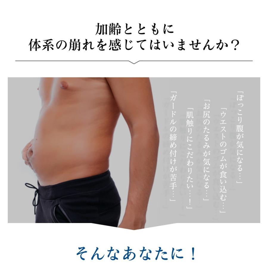 ENYAーKARIN 補正下着 加圧パンツ メンズ ガードル 着圧 引き締め 男性