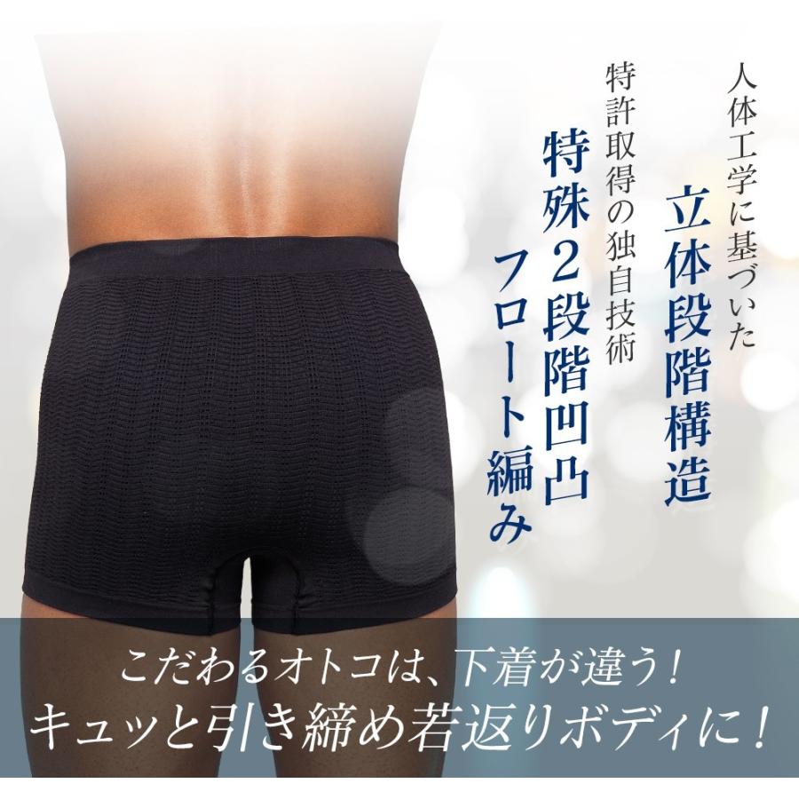 ENYAーKARIN 補正下着 加圧パンツ メンズ ガードル 着圧 引き締め 男性