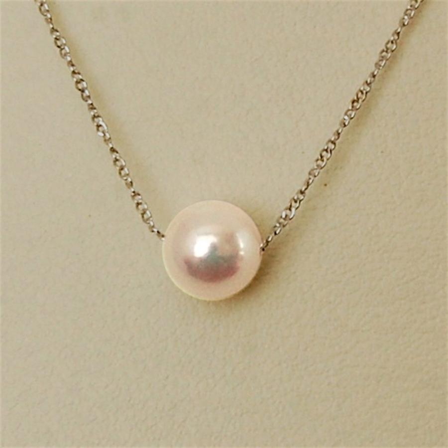 あこや真珠 Silver 3点セット 一粒のアコヤ真珠ネックレス 