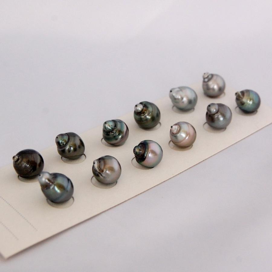 ルース 黒蝶 真珠 11mm 1ピース ビーズ アクセサリー制作素材 パール 