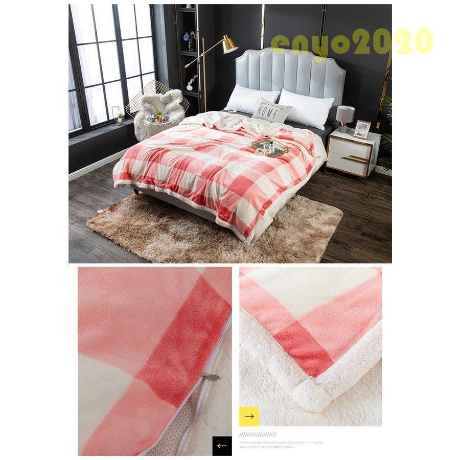 毛布 ダブル マイクロファイバー フランネル 洗える  軽い 薄い 暖かい おしゃれ マイクロファイバー ブランケット ひざかけ ひざ掛け ★ プレゼント | ブランド登録なし | 12