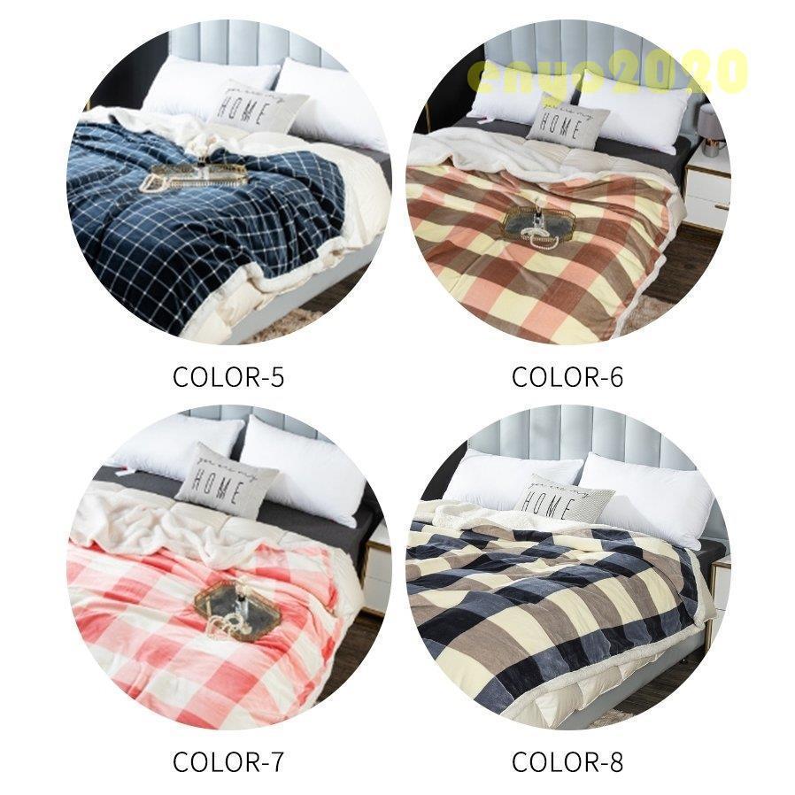 毛布 ダブル マイクロファイバー フランネル 洗える  軽い 薄い 暖かい おしゃれ マイクロファイバー ブランケット ひざかけ ひざ掛け ★ プレゼント | ブランド登録なし | 05