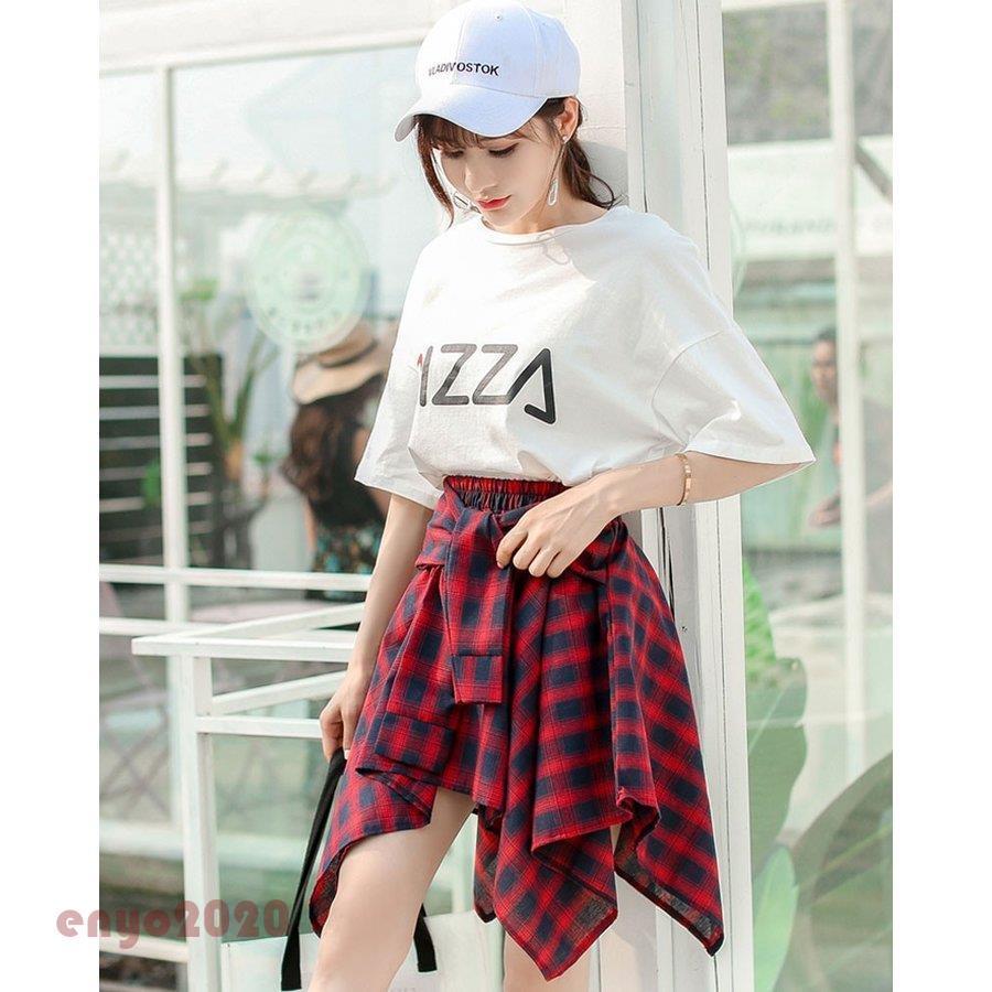 【新品未使用】フェアライアー　チェックフレアプリーツスカート スカート ミニ レディース フレアスカート ショット丈 Aラインスカート