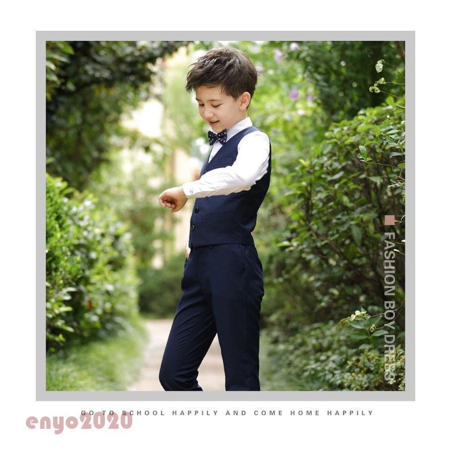 子供服 スーツ 男の子 フォーマル 入学式 上下セット ジュニア キッズ