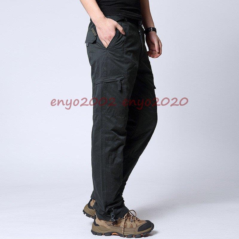 カーゴパンツ 極暖 裏ボア 裏起毛 暖 メンズ ワークパンツ ミリタリー