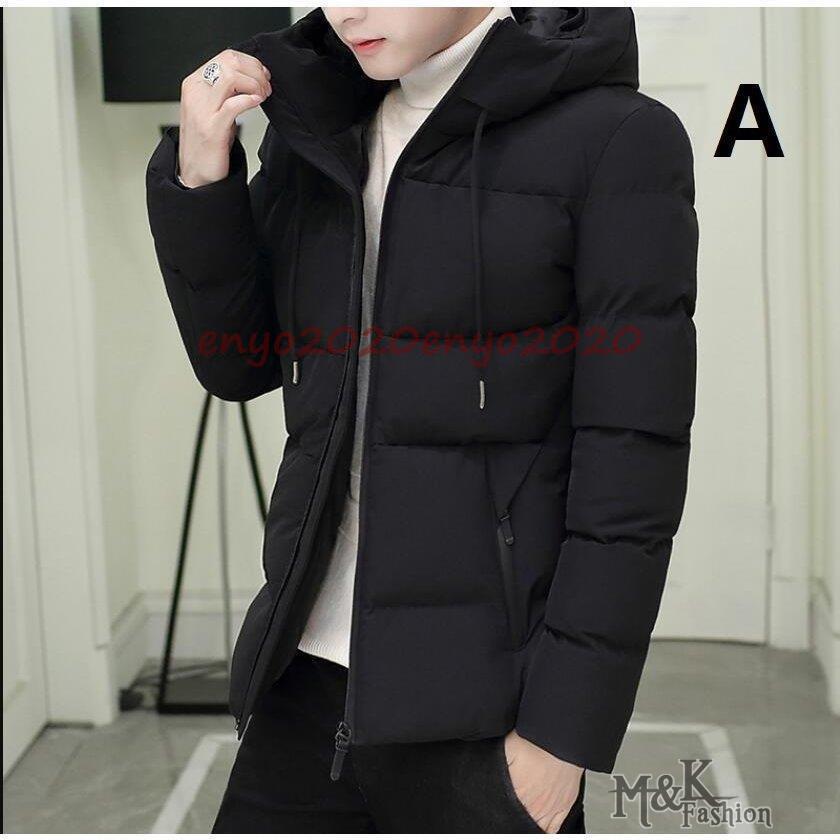 ダウンジャケット メンズ カッコイイ 3色 上品 暖かい ショート丈