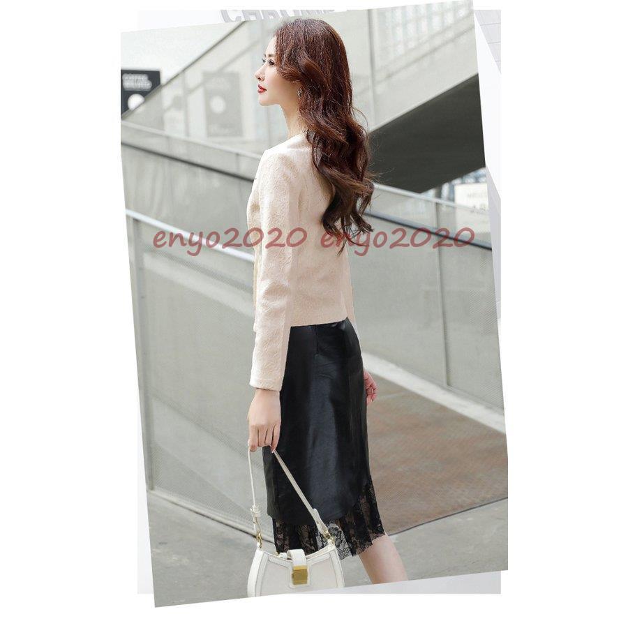 【着用1回美品】Leonard　Lサイズ　羽織　ジャケット　春夏　長袖　ピンク ジャケット 長袖シングル ライトグリーン レディース(M ライト