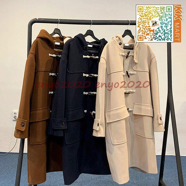 ダッフルコート メンズコート　秋冬　ラシャコート　ロングコート　男性　ジャケット　アウター　コート　通勤　カジュアル　20代 30代 40代