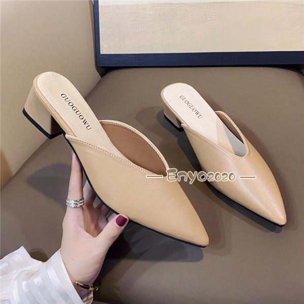 ローヒールミュール♡900円