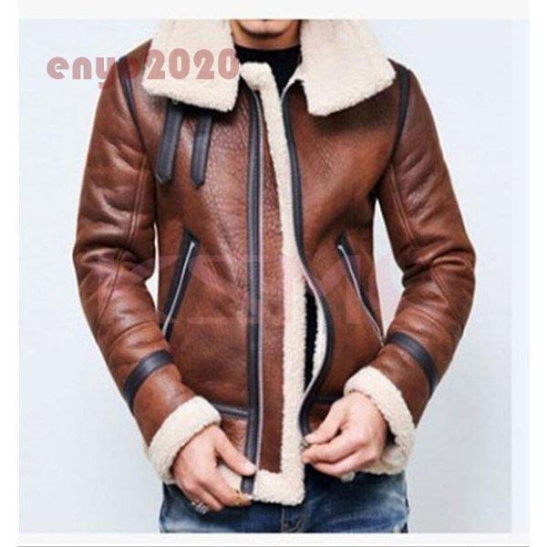 ライダースジャケット メンズ レザージャケット ショート丈 フェイクレザージャケット 無地 pu革 秋冬アウター ブラック 黒 革ジャン 新作