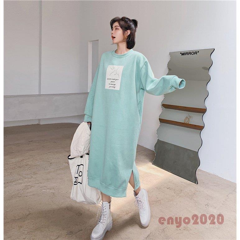 通販 秋冬 ワンピース パーカーワンピース 40代 30代 代 韓国風 ゆったり キレイめ シンプル 着心地 おしゃれ Aライン 黒 綿 ロング丈 スウェット 長袖 ワンピース サイズ L Primebusinesscards Com