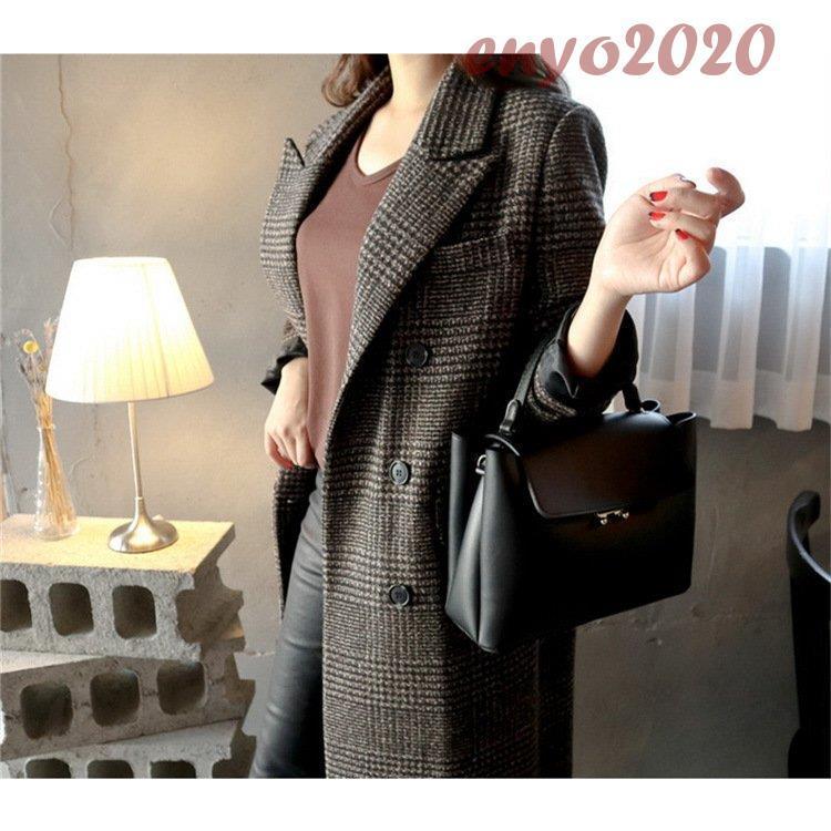 チェスターコート レディース 秋冬 40代 ロングコート チェック柄