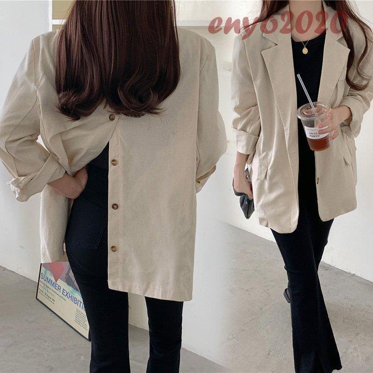 直販限定 スーツジャケット レディース 秋新作 長袖ブレザー スーツ 40代 カジュアル テーラードジャケット 後ろスリット ゆったり 着痩せ 通勤 オシャレ上品 30代 50代 保管 Www Superavila Com