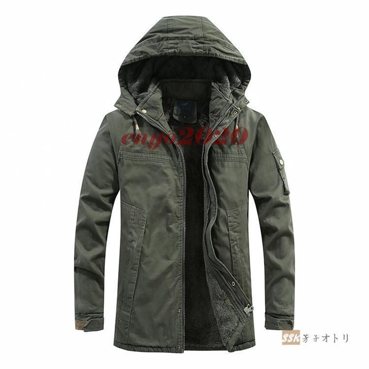 ミリタリージャケット モッズコート メンズ ジャケット 裏起毛 N-3B