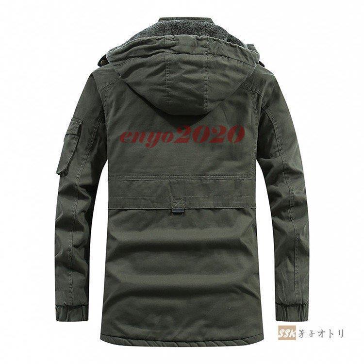 ミリタリージャケット モッズコート メンズ ジャケット 裏起毛 N-3B