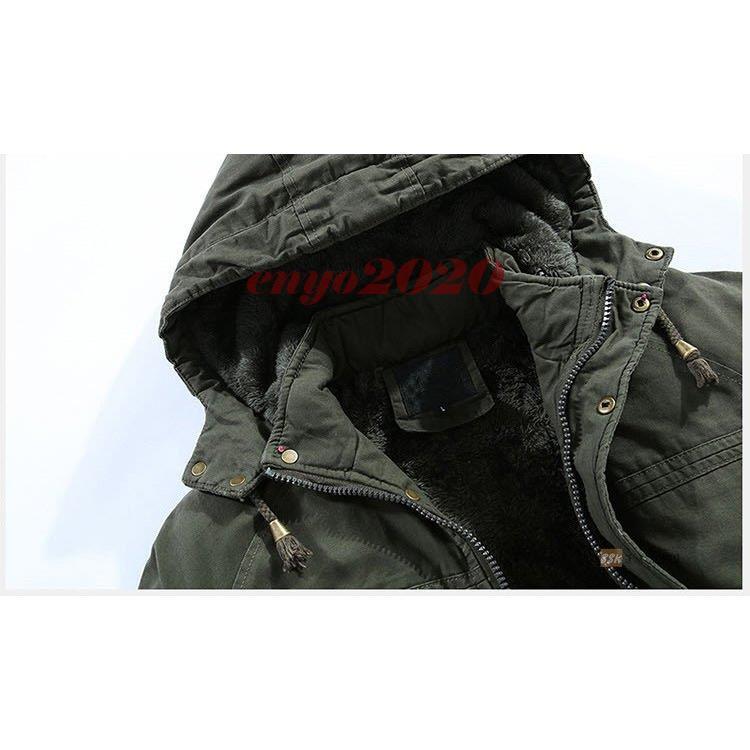 ミリタリージャケット モッズコート メンズ ジャケット 裏起毛 N-3B