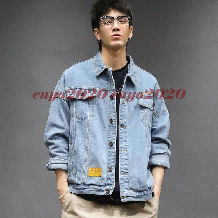 22公式店舗 デニムジャケット Gジャン メンズ ライダースジャケット メンズ シングル デニムライダース ブルゾン アウター 春秋 コーチ ジャケット Gジャン デニム サイズ M Www Gatorheatandair Com