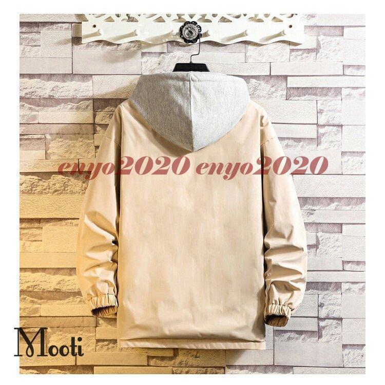 高質で安価 フェイクレイヤード ジャケット マウンテンパーカー アウター メンズ ブルゾン ウインドブレーカー 秋服 春服 マウンテンパーカー Option 2 黒 Pathwaysfl Org