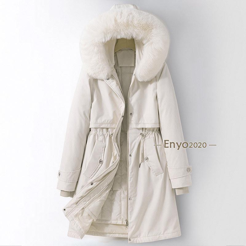 完売品 新品 ZARA ホワイトモッズコート 中綿 完売品 新品 ZARA ホワイトモッズコート 中綿